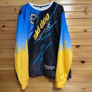 BRP Ski-Doo Racing Monster Energy Long Sleeve Shirt Polyester XXL